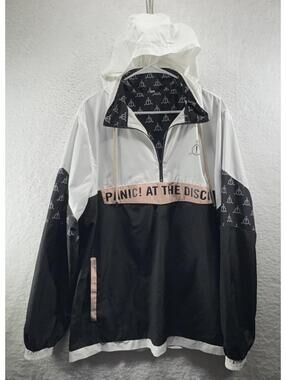 Panic At The Disco Pray For The Wicked 2018 Tour Black Pink White Windbreaker